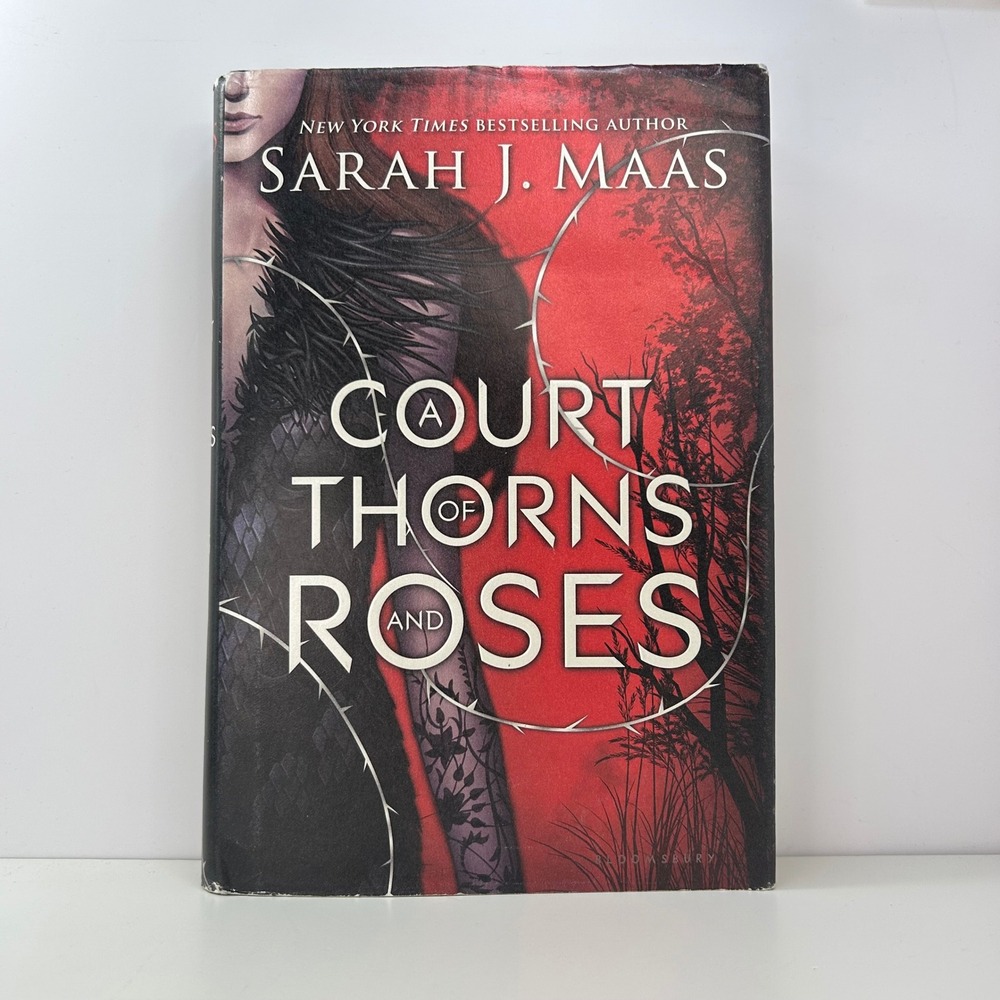 A Court of Thorns and Roses 2nd Print Hardcover by Sarah J. Maas